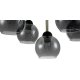 Подвесная люстра Indigo Grappoli 11029/5P Black V000215