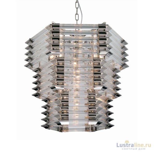 Подвесная люстра Delight Collection Wren KG0970P-12 nickel
