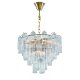 Подвесная люстра Delight Collection OWD2093-D75 gold/clear