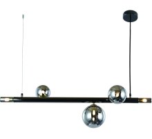 Подвесная люстра Indigo Canto 11026/5PL Black V000239