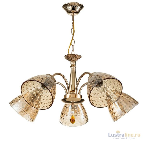 Подвесная люстра Escada Freesia 658/5PL Gold