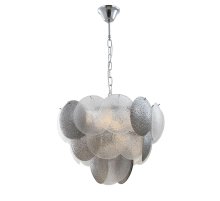 Подвесная люстра iLamp Rivoli 15617-9 CR+MULT