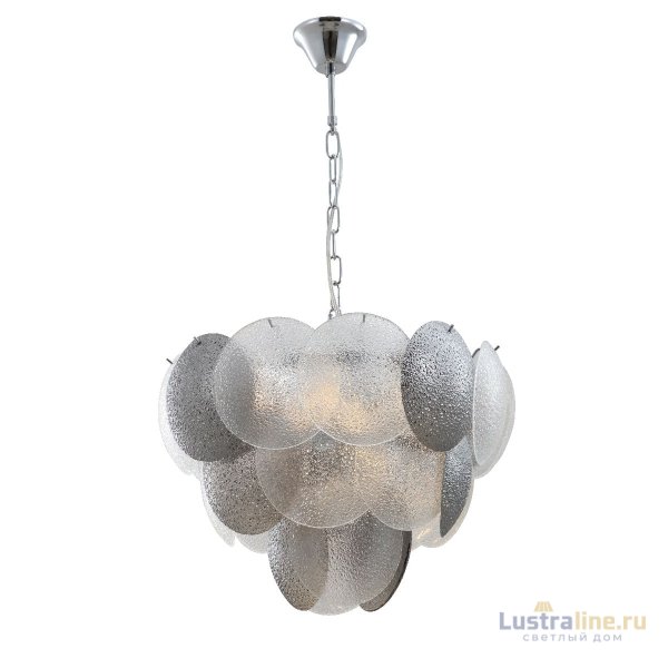 Подвесная люстра iLamp Rivoli 15617-9 CR+MULT
