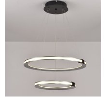 Подвесная люстра iLedex Vision 9225-6+4SD GR+BK