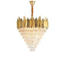 Подвесная люстра Delight Collection Jadorel 7216 L5+3 gold/black Подвесная люстра Delight Collection Jadorel 7216 L5+3 gold/black