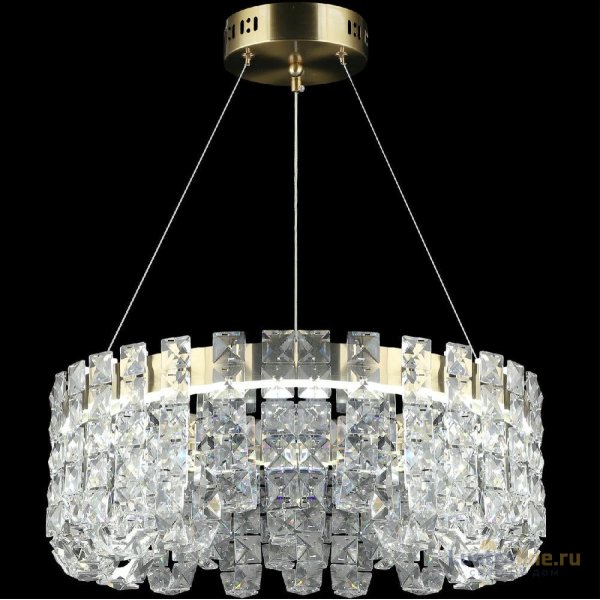 Подвесная люстра Reluce 02601-0.4-104W LED COP+CH