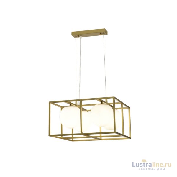 Подвесная люстра iLamp Golden P2484-4 GD Подвесная люстра iLamp Golden P2484-4 GD