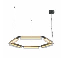 Подвесная люстра Maytoni Flat MOD296PL-L60BS3K