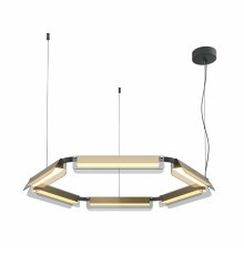 Подвесная люстра Maytoni Flat MOD296PL-L60BS3K