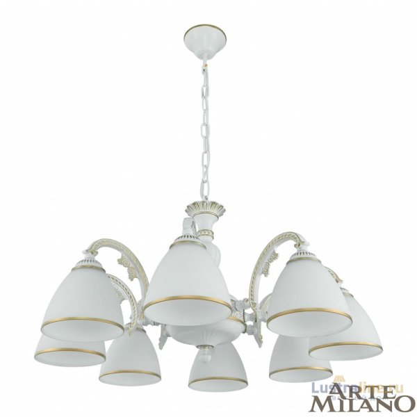 Подвесная люстра Arte Milano 340837/8 WT+G
