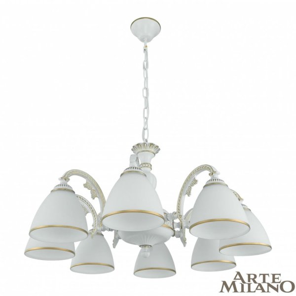 Подвесная люстра Arte Milano 340837/8 WT+G