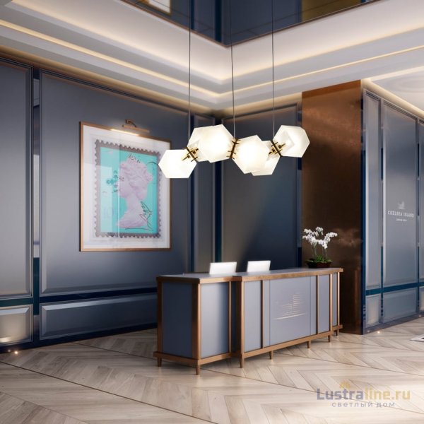 Подвесная люстра ImperiumLoft Gabriel Scott Welles Glass 123396-22
