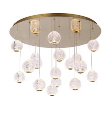 Подвесная люстра DeLight Collection Elliot Diamante MD20001012-17A gold
