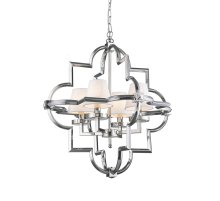 Подвесная люстра Delight Collection Mandeville KM0728P-4M nickel