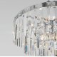 Подвесная люстра Eurosvet Elegante 10130/8 хром/прозрачный хрусталь Strotskis a060642