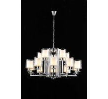 Подвесная люстра iLamp King RM6201-10+5 CR+CL