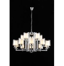 Подвесная люстра iLamp King RM6201-10+5 CR+CL