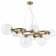 Подвесная люстра DeLight Collection Puppet P68092-9 brass