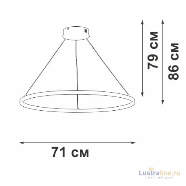 Подвесная люстра Vitaluce V2516-8/3S Подвесная люстра Vitaluce V2516-8/3S