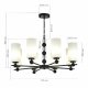 Подвесная люстра ST Luce Aurora SL2003.403.08