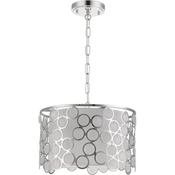 Подвесная люстра Indigo Monile 3010/5P Nickel V000210