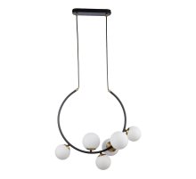 Подвесная люстра Indigo Nuvole 11002/6P Black V000088