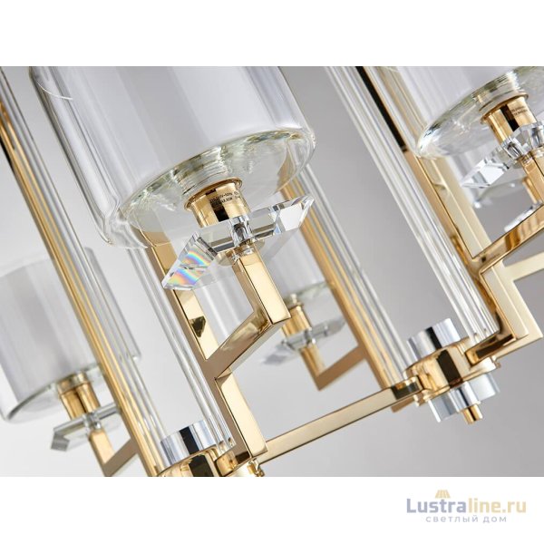 Подвесная люстра Newport 4406+1/C Gold М0060952 Подвесная люстра Newport 4406+1/C Gold М0060952