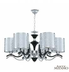 Подвесная люстра Arte Milano Florentia-6787 306787/6 Bk/Ni