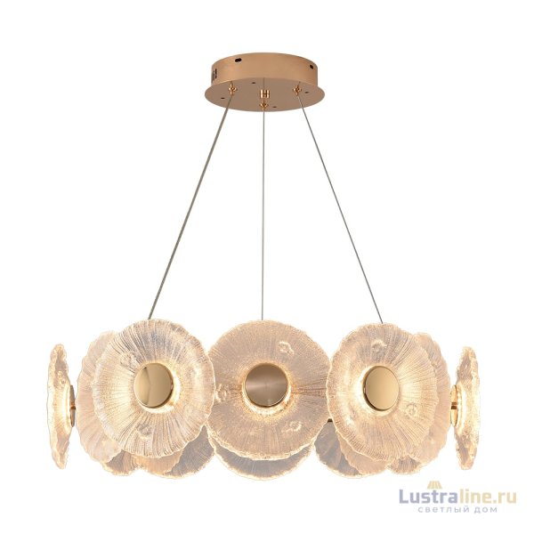 Подвесная люстра Arte Lamp Cherish A2097LM-90GO Подвесная люстра Arte Lamp Cherish A2097LM-90GO