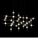 Подвесная люстра DeLight Collection Molecular MD18001067-30A black/gold