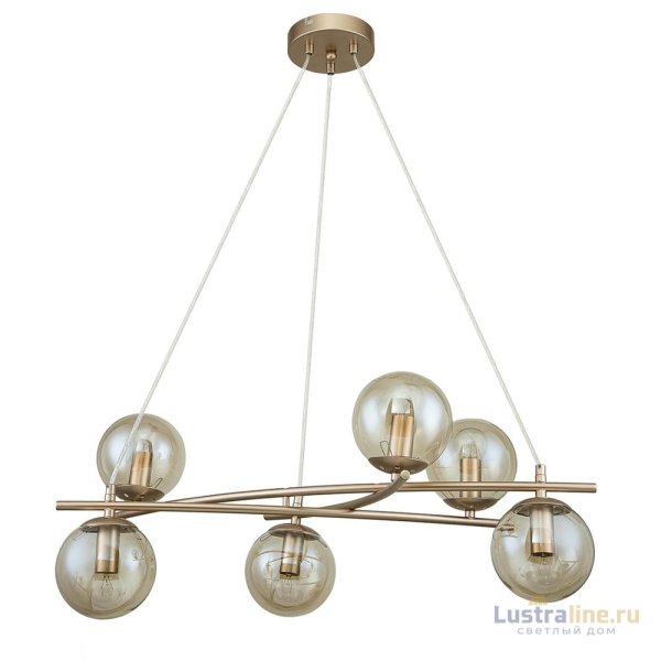 Подвесная люстра Escada Balance 1119/6S Gold Подвесная люстра Escada Balance 1119/6S Gold