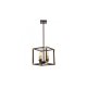 Подвесная люстра Lumina Deco Waldorf LDP 1140-4 BK+MD