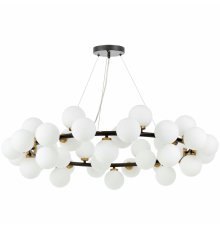 Подвесная люстра Lumina Deco Marsiada LDP 6033-40 BK+MD