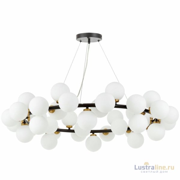 Подвесная люстра Lumina Deco Marsiada LDP 6033-40 BK+MD