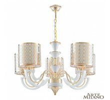 Подвесная люстра Arte Milano Florentia-8857 308857/5 Wh/Gd