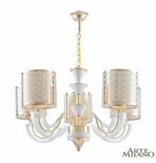 Подвесная люстра Arte Milano Florentia-8857 308857/5 Wh/Gd