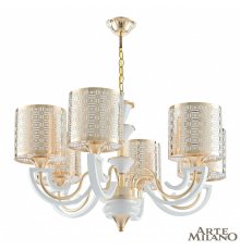 Подвесная люстра Arte Milano Florentia-8857 308857/6 Wh/Gd