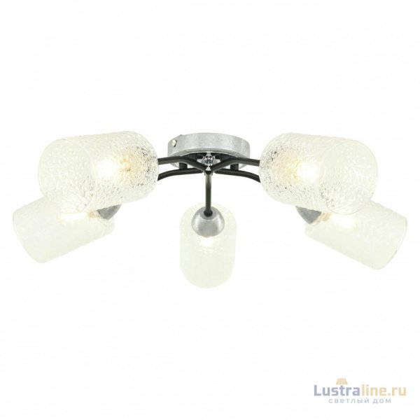 Потолочная люстра Arte Milano Napoli 326207/5 CR.BK Потолочная люстра Arte Milano Napoli 326207/5 CR.BK