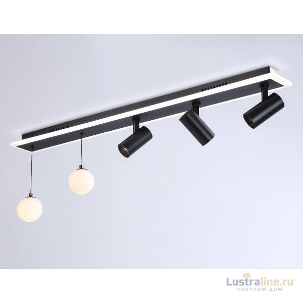Потолочная люстра Ambrella Light Comfort LineTech FL66202 Потолочная люстра Ambrella Light Comfort LineTech FL66202