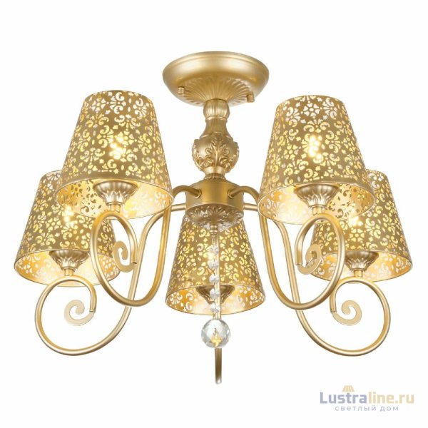 Потолочная люстра Myfar Luna MR1314-5C Потолочная люстра Myfar Luna MR1314-5C
