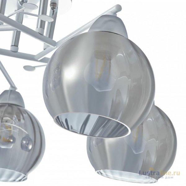 Потолочная люстра Arte Milano Amalfi 326508/5 WH+CR Потолочная люстра Arte Milano Amalfi 326508/5 WH+CR