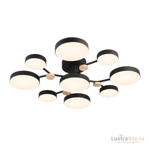 Потолочная люстра LED4U L3201-780 BK