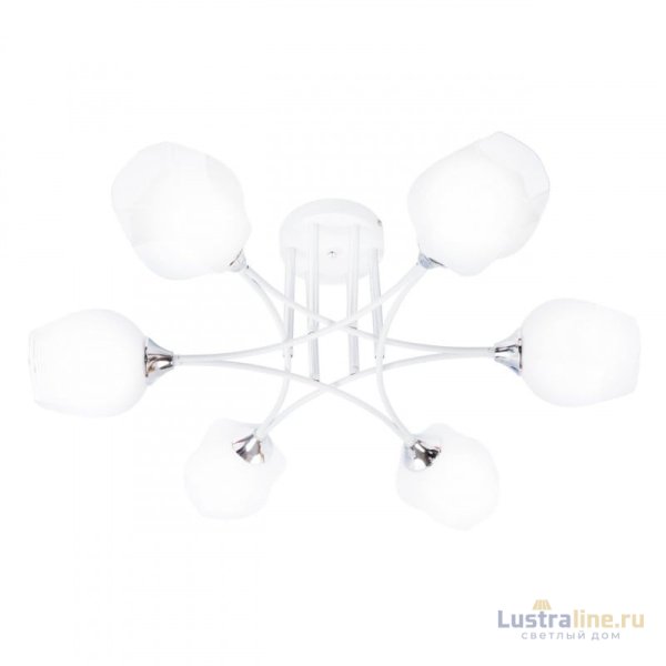 Потолочная люстра IMEX MD.4881-6-S WH+CH