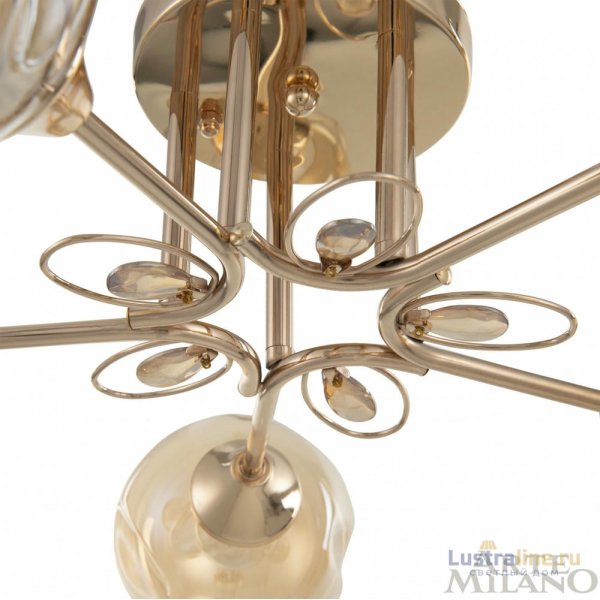 Потолочная люстра Arte Milano Amalfi 327206/5 FG Потолочная люстра Arte Milano Amalfi 327206/5 FG