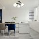 Потолочная люстра Arte Milano Amalfi 325885/3A BK+CR