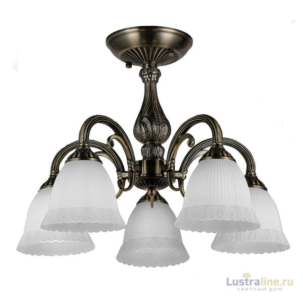 Потолочная люстра Escada Versailles 1114/5PL Bronze Потолочная люстра Escada Versailles 1114/5PL Bronze