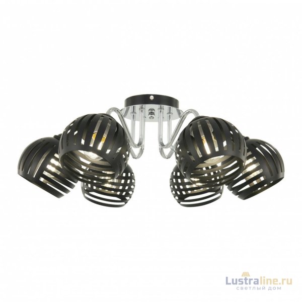 Потолочная люстра Arte Milano Amalfi 325107/6 BK.CR Потолочная люстра Arte Milano Amalfi 325107/6 BK.CR