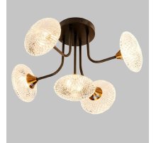 Потолочная люстра IMEX MD.1232-5-S-BK+AGD