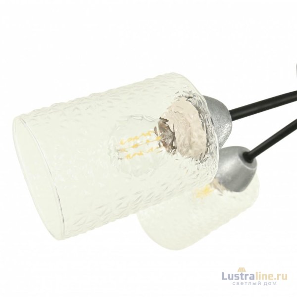 Потолочная люстра Arte Milano Napoli 326207/3 CR.BK Потолочная люстра Arte Milano Napoli 326207/3 CR.BK