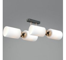 Потолочная люстра Illumico IL0809-4ASQ-25 BK AB NAPLES